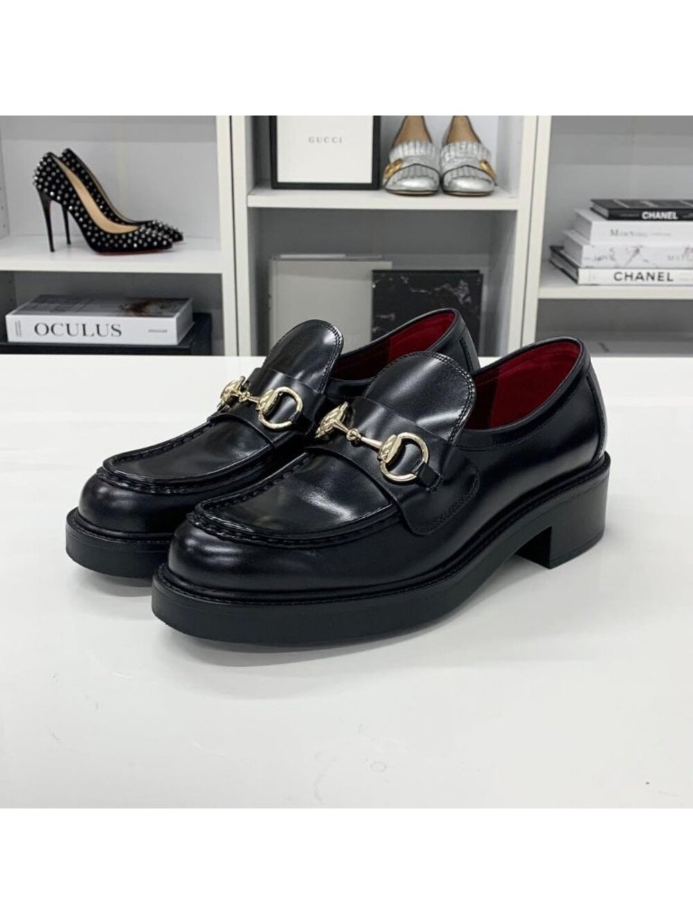 Gucci Horsebit Leather Loafers Black - Picture 3 of 10